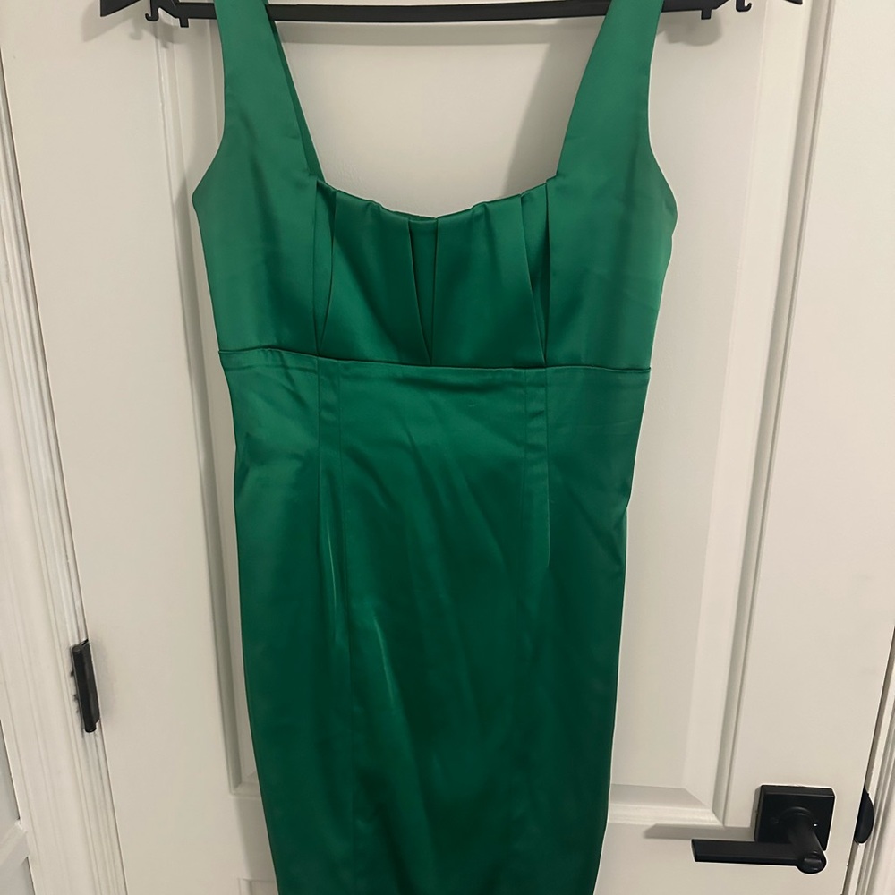 Calvin Klein Vibrant Green Mini Dress
